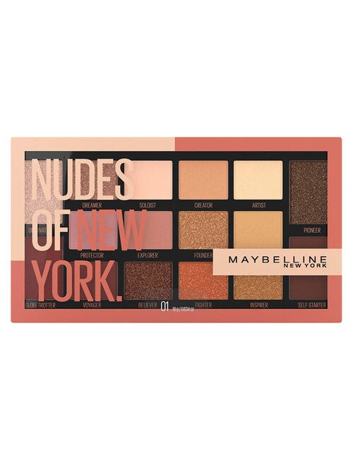 pakke Arena Støjende Maybelline Nudes Of New York Eyeshadow Palette - Eyes