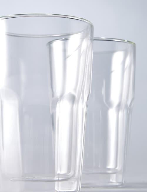 Baccarat Barista Facet Double-Wall Glasses, 345ml, Set-of-2 product photo View 02 L