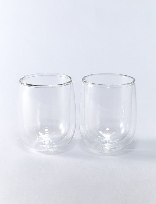 Baccarat Barista Cafe Double-Wall Glasses, 250ml, Set-of-2 product photo