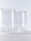 Baccarat Barista Cafe Double-Wall Glasses, 250ml, Set-of-2 product photo View 02 S
