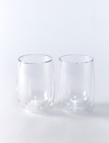 Baccarat Barista Cafe Double-Wall Glasses, 350ml, Set-of-2 product photo