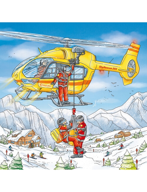 Ravensburger Puzzles Let's Go Skiing Puzzle, 49-Pieces, Set of 3 product photo View 04 L