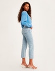Levis Wedgie Straight Jean, Montgomery Baked, 28 product photo View 03 S