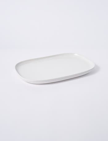 Alex Liddy Share Rectangular Platter, 33cm, White product photo