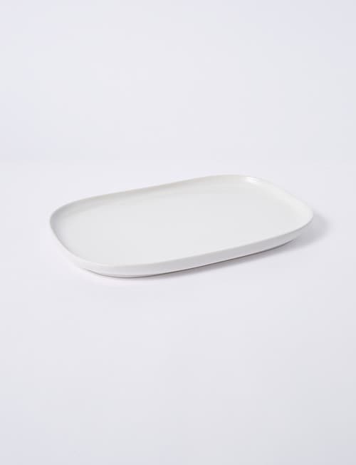 Alex Liddy Share Rectangular Platter, 33cm, White product photo