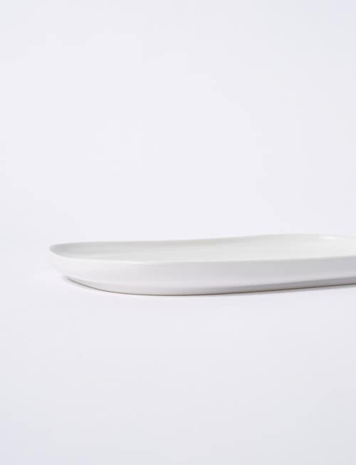 Alex Liddy Share Rectangular Platter, 33cm, White product photo View 02 L