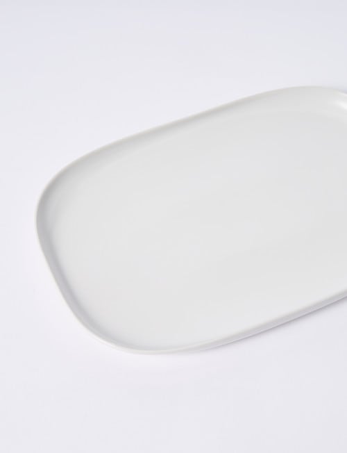 Alex Liddy Share Rectangular Platter, 33cm, White product photo View 03 L