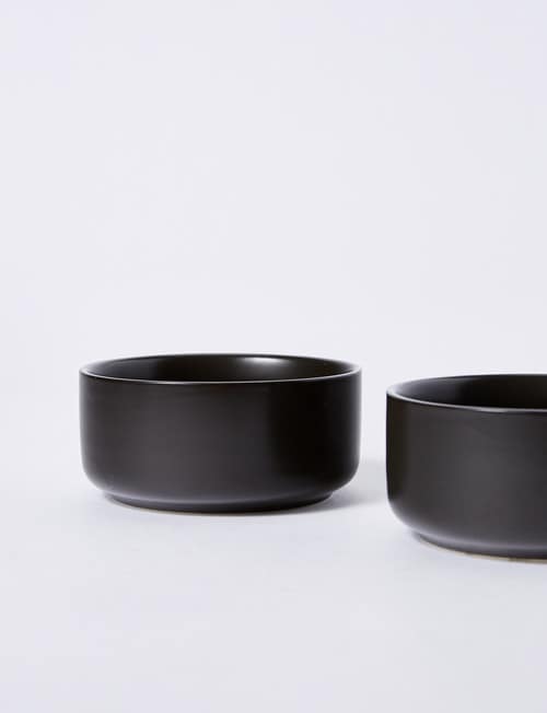 Alex Liddy Share Dip Bowl Set, 2-Piece, 11cm, Black product photo View 02 L