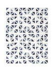 Capital Kitchen Geometric Tea Towel, Blue, Set of 2 product photo View 02 S