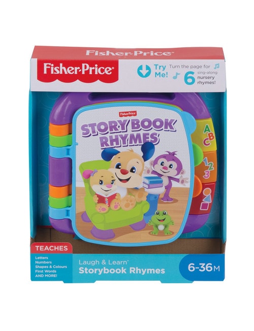 Fisher Price Storybook Rhymes, Assorted product photo View 02 L