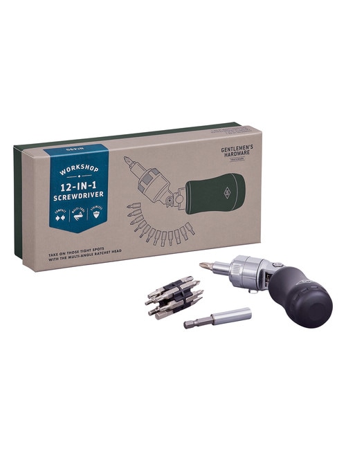 Gentlemen's Hardware 12-In-1 Screwdriver product photo