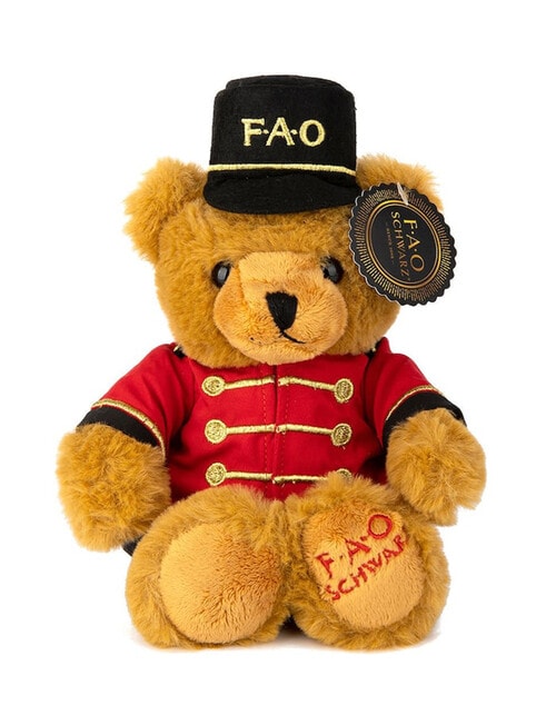 FAO Schwarz Plush Bear in Bag, 7 Inch, Assorted product photo View 02 L