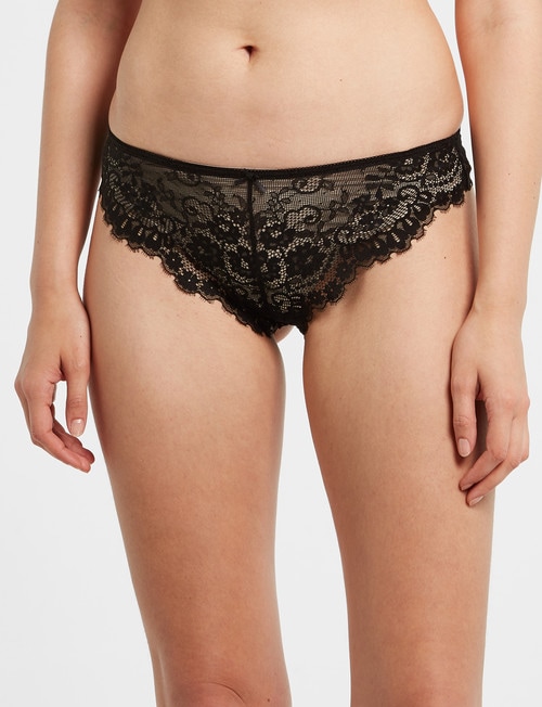 Lyric Cheeky Lace Brief, Black product photo