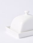 Alex Liddy Modern Butter Dish, White product photo View 02 S