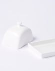 Alex Liddy Modern Butter Dish, White product photo View 03 S
