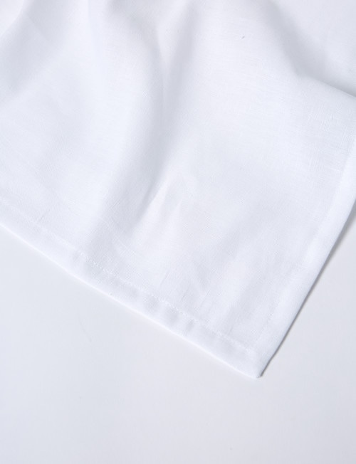 Kate Reed Oxford Tablecloth, Rectangular, 150x270cm, White product photo View 02 L