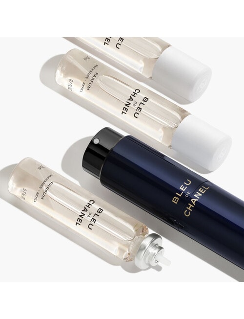 CHANEL BLEU DE CHANEL Twist And Spray Refillable Bottle - Parfum 3 x 20ML product photo View 02 L