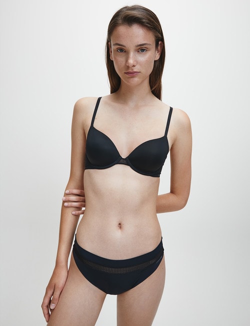 Calvin Klein Perfectly Fit Flex Bikini Brief, Black product photo View 02 L