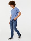 Levis 512 Slim Taper Goldenrod Jean, Mid-Blue product photo View 02 S