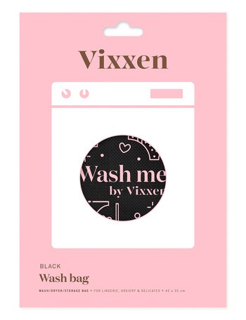 Vixxen Wash, Dryer & Storage Bag, Black product photo