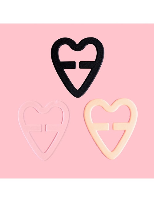 Vixxen Racer Back Clips, Heart Shape product photo View 02 L