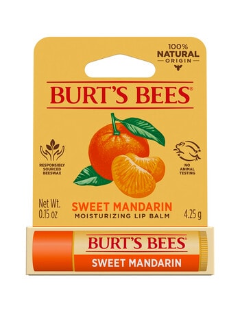 Burts Bees Lip Balm, Sweet Mandarin product photo