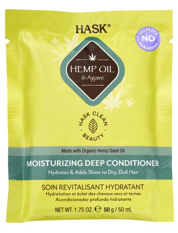 Hask Hemp & Agave Deep Conditioner, 50g product photo