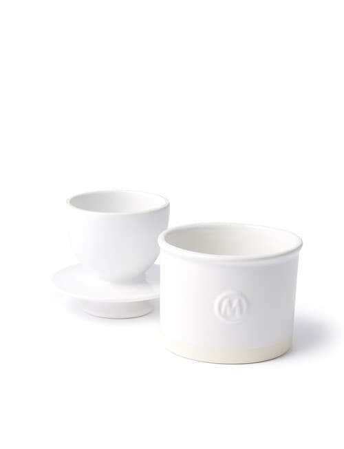 Momento Maison Butter Bell with Lid, White product photo View 02 L