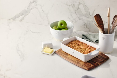Momento Maison Rectangular Baker, White, 27cm product photo View 03 L