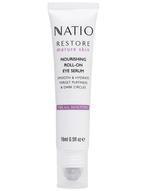 Natio Restore Nourishing Roll-On Eye Serum 16ml product photo