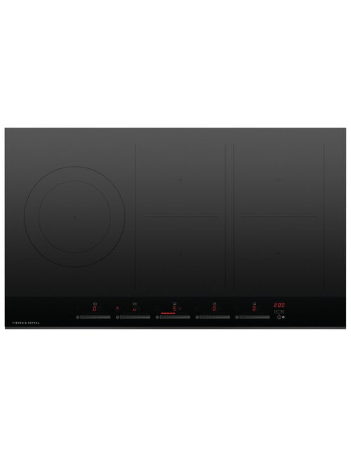 Fisher & Paykel 90cm Induction Cooktop, 5 Zones with SmartZone, Black, CI905DTB4 product photo