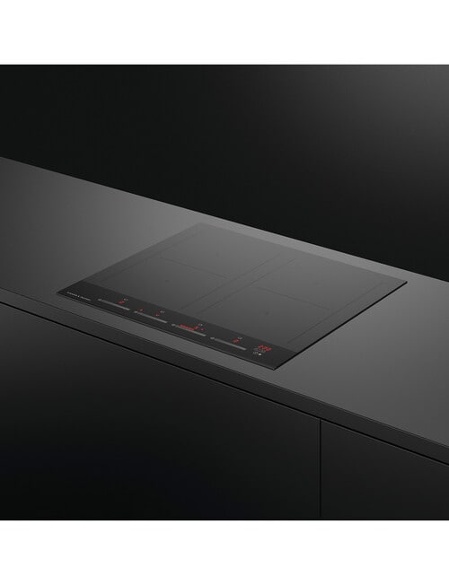 Fisher & Paykel 60cm Induction Cooktop, 4 Zones with SmartZone, Black, CI604DTB4 product photo View 02 L