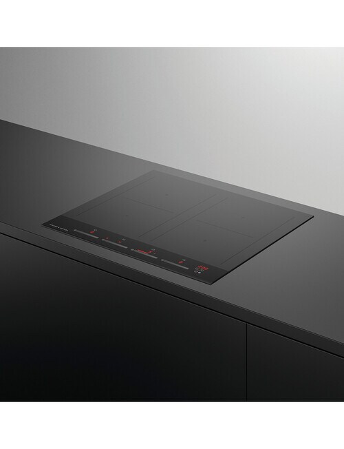 Fisher & Paykel 60cm Induction Cooktop, 4 Zones with SmartZone, Black, CI604DTB4 product photo View 03 L