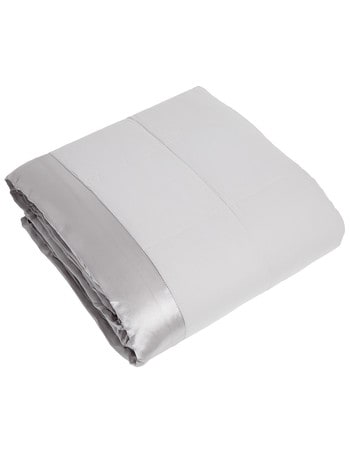 Fairydown Espresso Feather & Down Blanket, Grey Chateau product photo