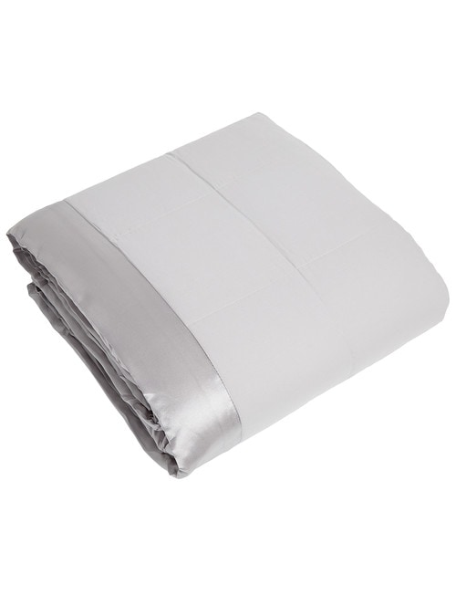 Fairydown Espresso Feather & Down Blanket, Grey Chateau product photo