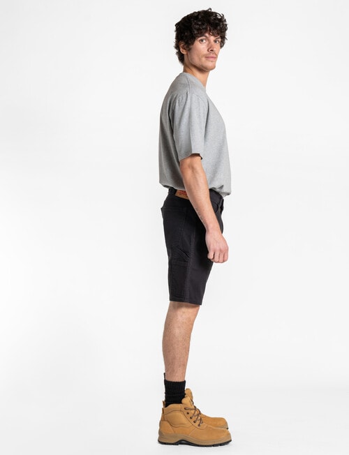 Levis 505 Utility Workwear Short, Black product photo View 03 L