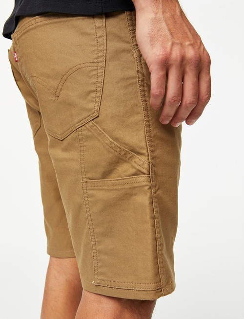 Levis 505 Utility Workwear Short, Tan product photo View 02 L
