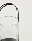 M&Co Metal & Glass Lantern, Small product photo View 02 S