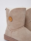Mi Woollies Raglan Boot, Mushroom product photo View 02 S