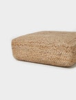 M&Co Jute Floor Cushion product photo View 02 S