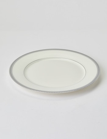 Amy Piper Leigh Dinner Plate, 26.5cm, White & Grey product photo