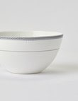 Amy Piper Leigh Bowl, 15cm, White & Grey product photo View 02 S