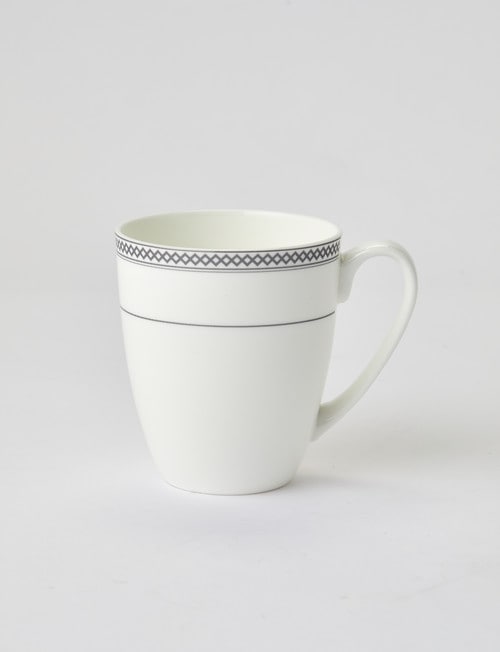 Amy Piper Leigh Mug, 300ml, White & Grey product photo