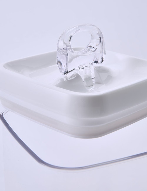 Cinemon Fliptite Square Container, 3.4L, White product photo View 02 L