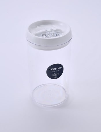 Cinemon Fliptite Round Container, 2L, White product photo
