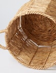 M&Co Cheveron Basket, 35cm product photo View 03 S