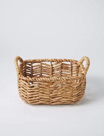 M&Co Cheveron Basket, Large product photo