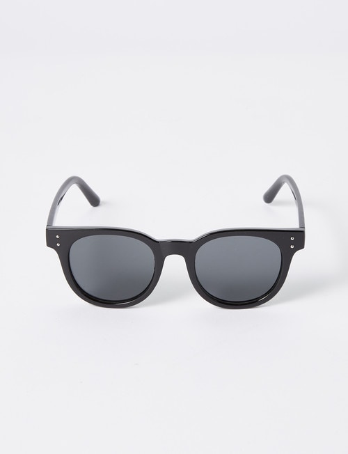 Gasoline Twin Dot Sunglasses, Black product photo View 02 L
