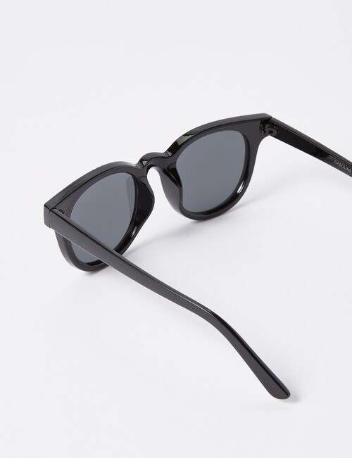 Gasoline Twin Dot Sunglasses, Black product photo View 03 L