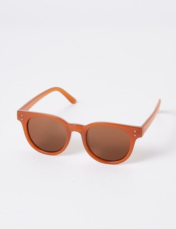 Gasoline Twin Dot Sunglasses, Orange product photo